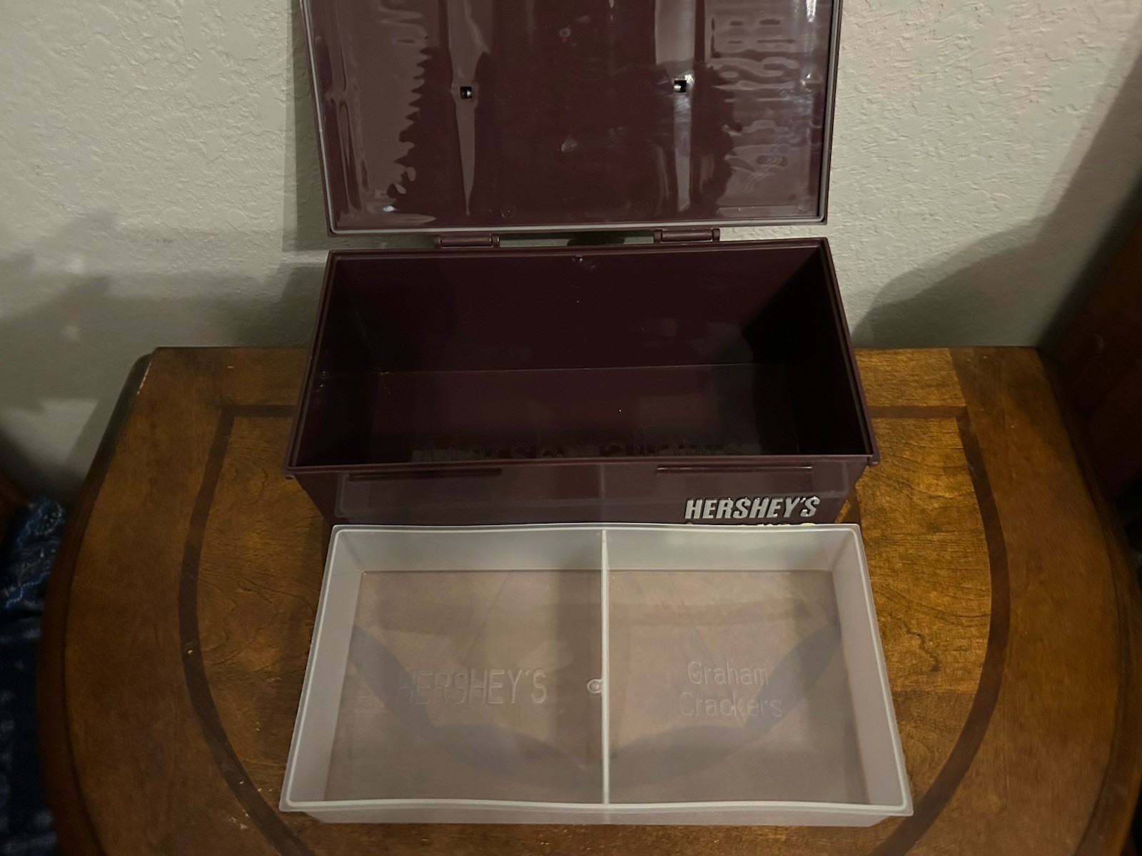 Mr. Bar-B-Q Hershey’s S’Mores Plastic Ingredient Caddy Compartments Removable