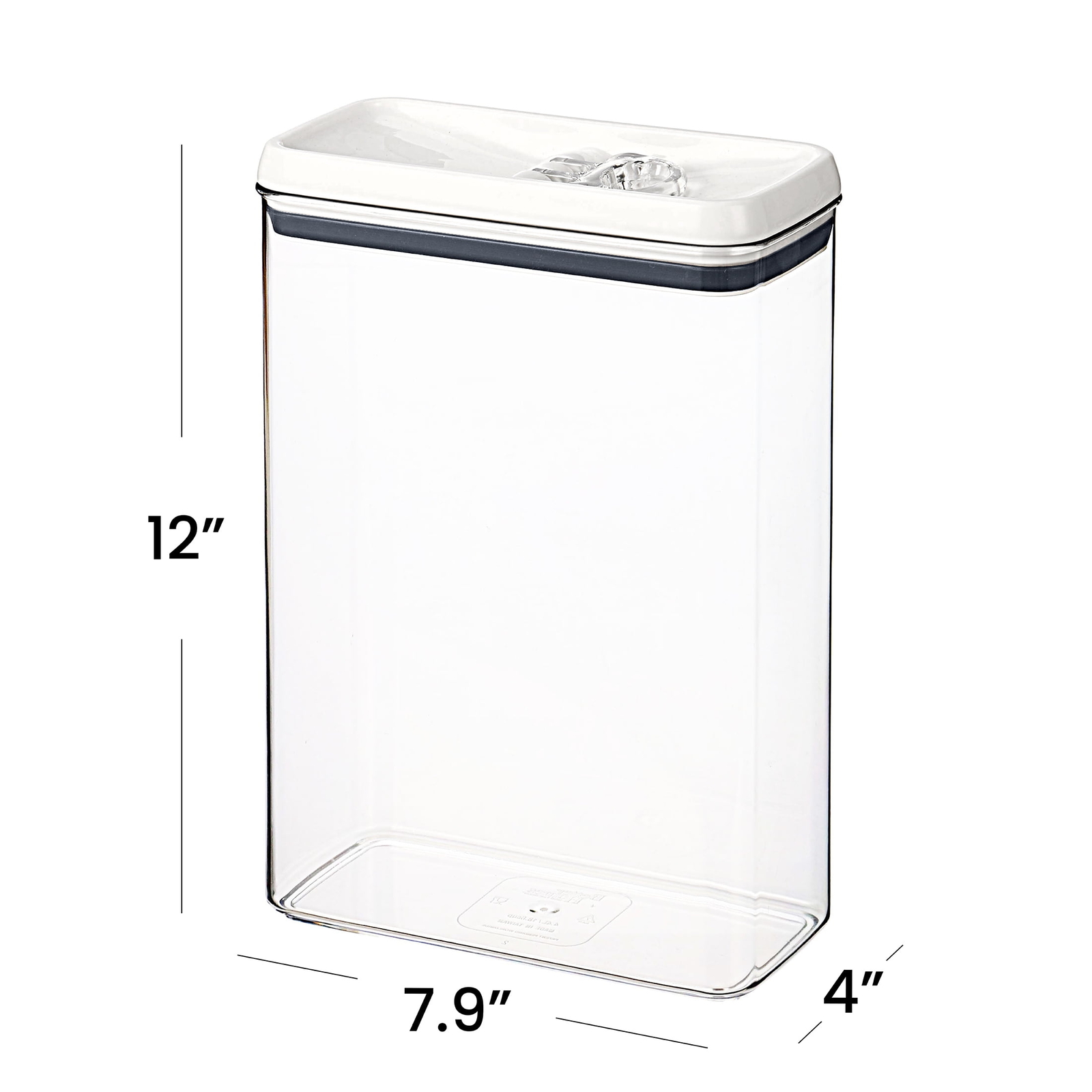 (2 pack) Canister – 17.3 Cup Flip-Tite® Rectangular Food Storage Container