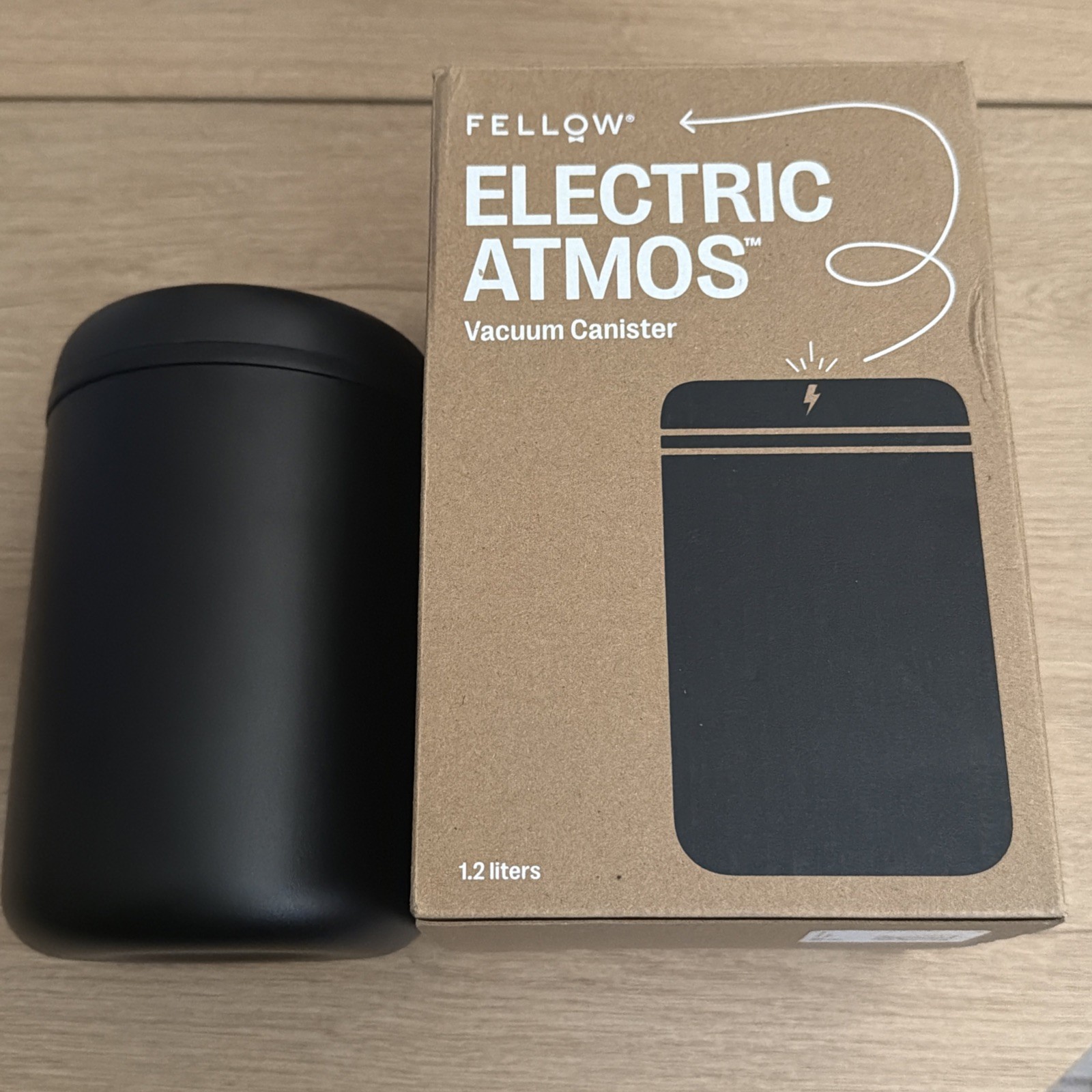 Fellow Atmos Electric Vacuum Canister & Storage Container – Airtight Coffee &…