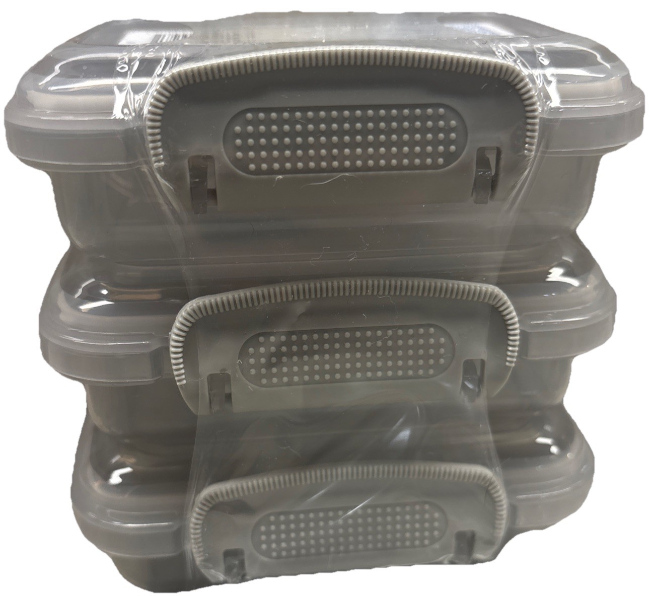 3 Pack Rectangular Containers Food Storage Container W Lid—NEW—SHIPS IN 24 HOURS