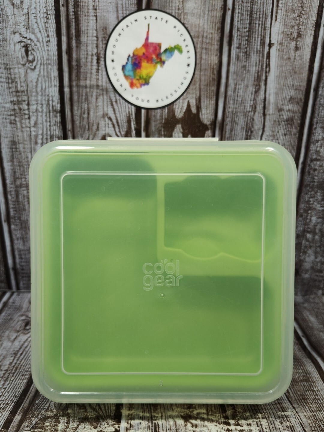 Cool Gear EZ Freeze Expandable Collapsible Salad Kit Travel Food Container