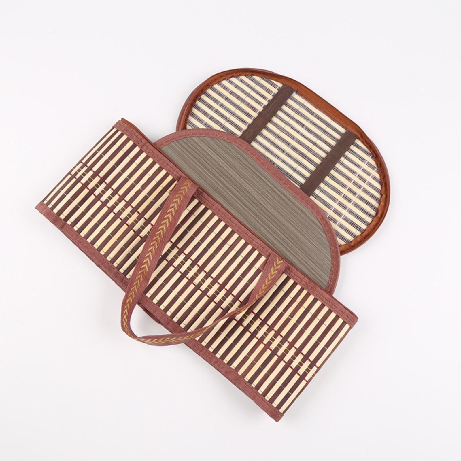 Bamboo Basket Gift Basket Organizer with Lid Storage Organizer Decorative