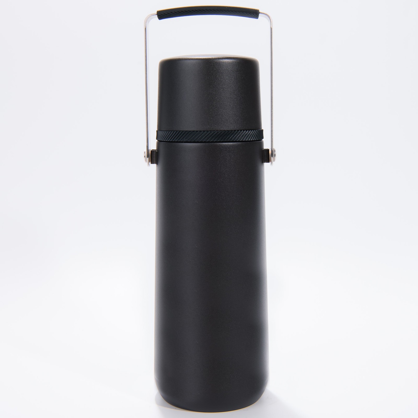 Thermos 16 oz. ThermoCafe Stainless Steel Travel Tumbler w/ Grip – Charcoal