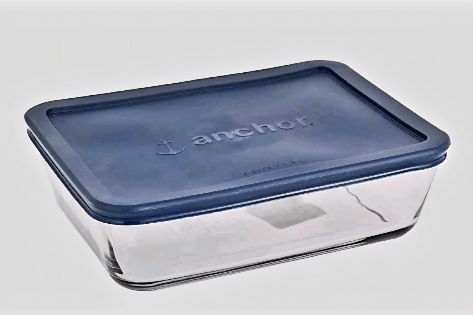 8-pcs Anchor Hocking Glass Containers with Lids 1 x 6 Cups 1 x 3 Cups 2 x 1 Cup