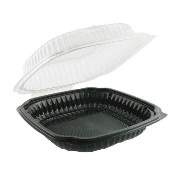 Culinary Lites 1-Comp. Container, CL91011, Hinged, Base/Lid Combo, 47 oz. |