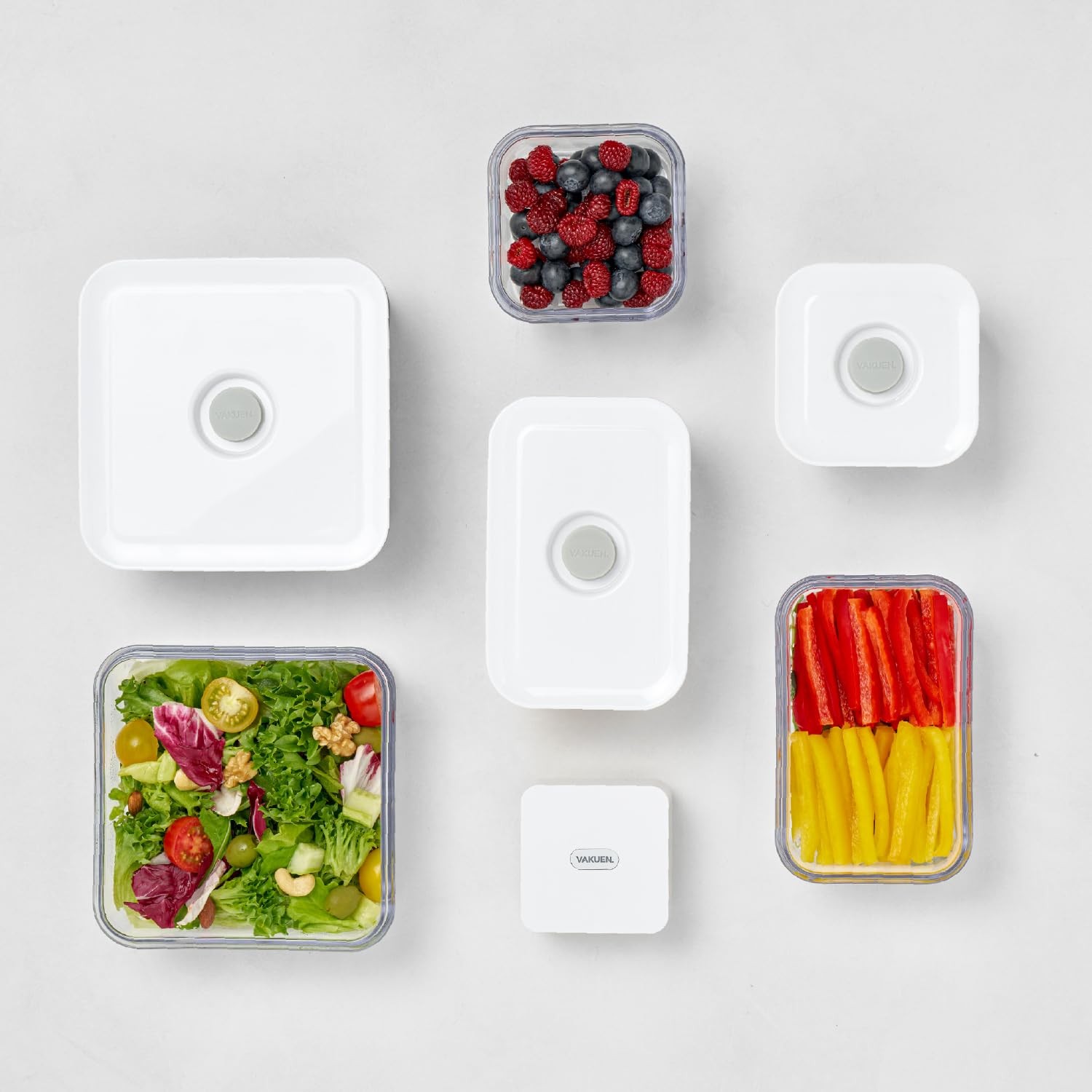 Premium Airtight Food Storage Containers 4-piece/Set, BPA Free, 100% Leak Pro…