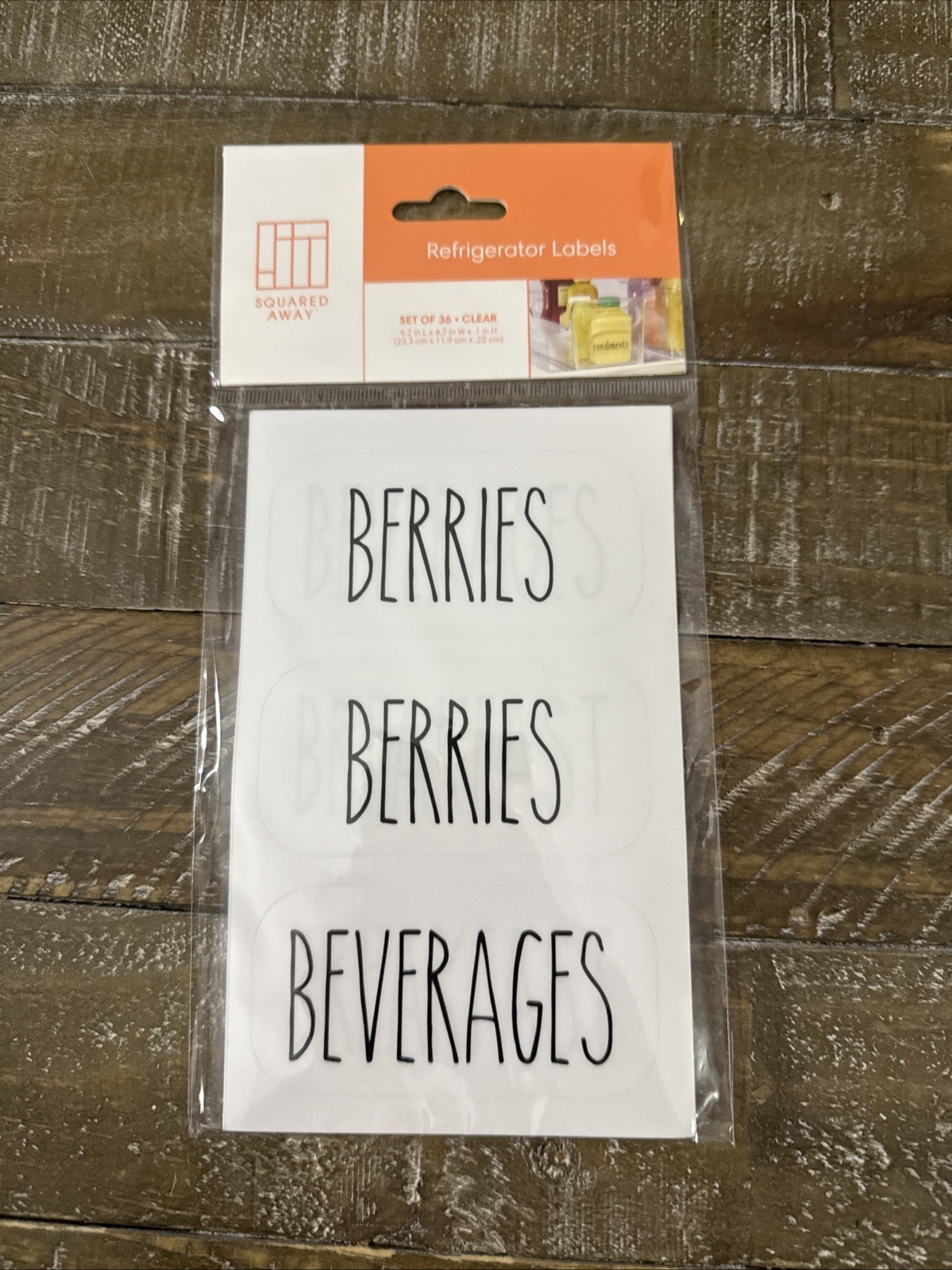 ShipN24Hours. New-Squared Away Refrigerator Levels 9.5” L X 4.7” W. Set of 36.