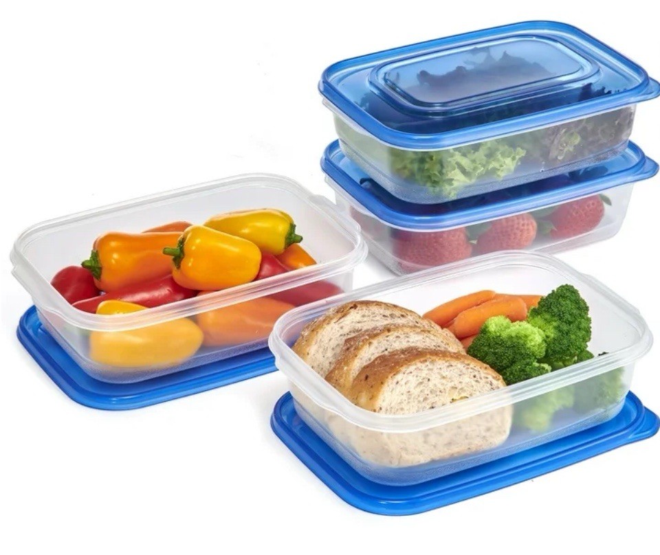 Mainstays 5.23Cup Plastic Rectangle Food Storage Container