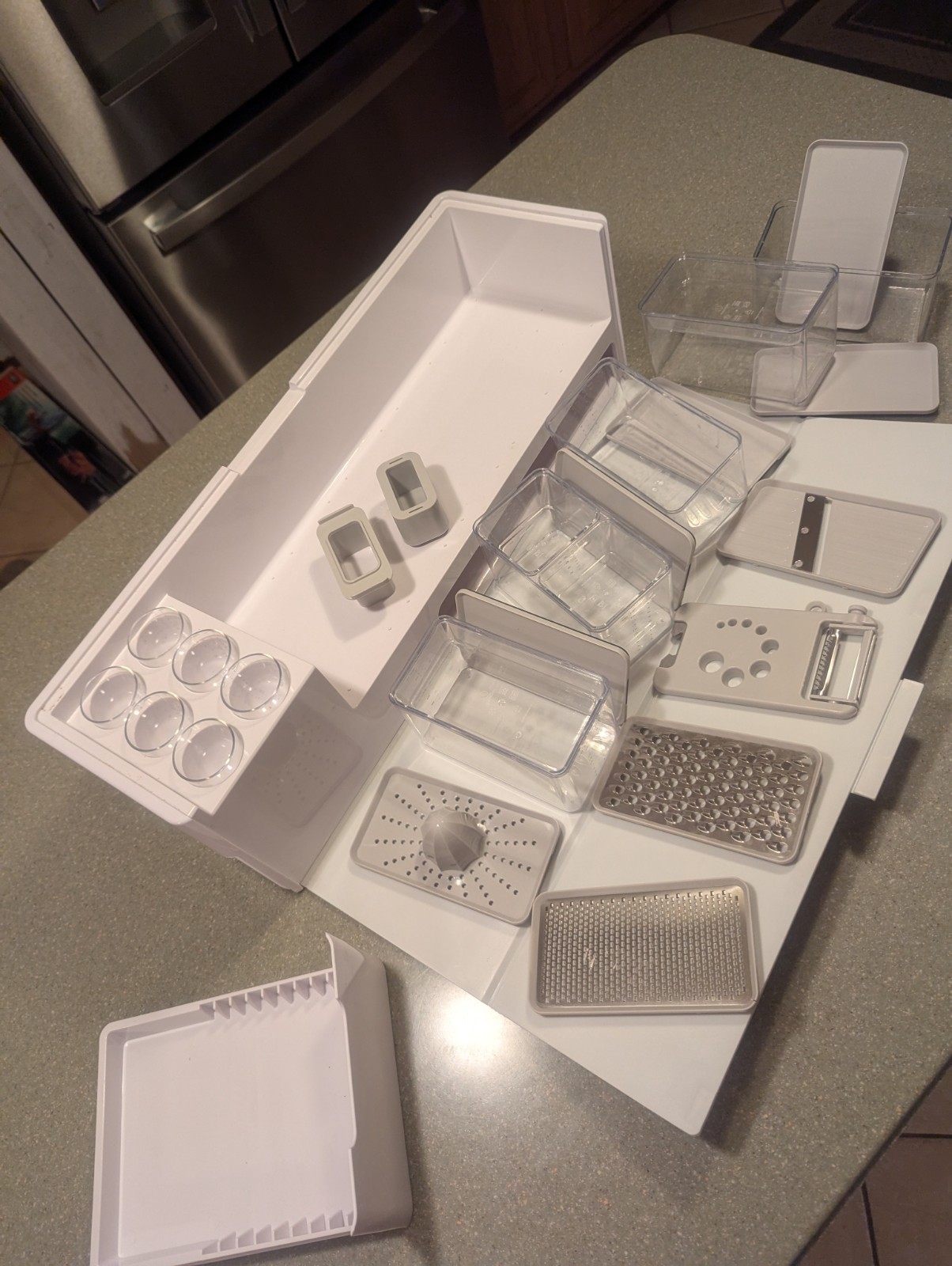 Prepdeck Recipe Preparation Kit & Storage, 8 Premium Prepping Tools. SAVE 55%!