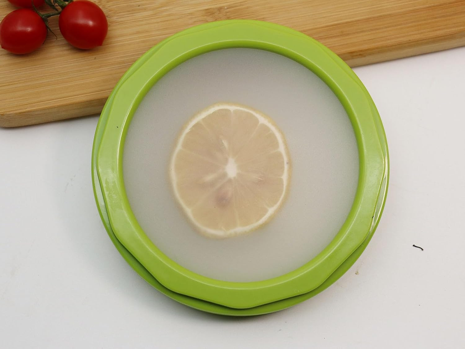 Onion storage and Avocado Saver,Set of 4 Double-Sided Silicone Fruit Keeper C…