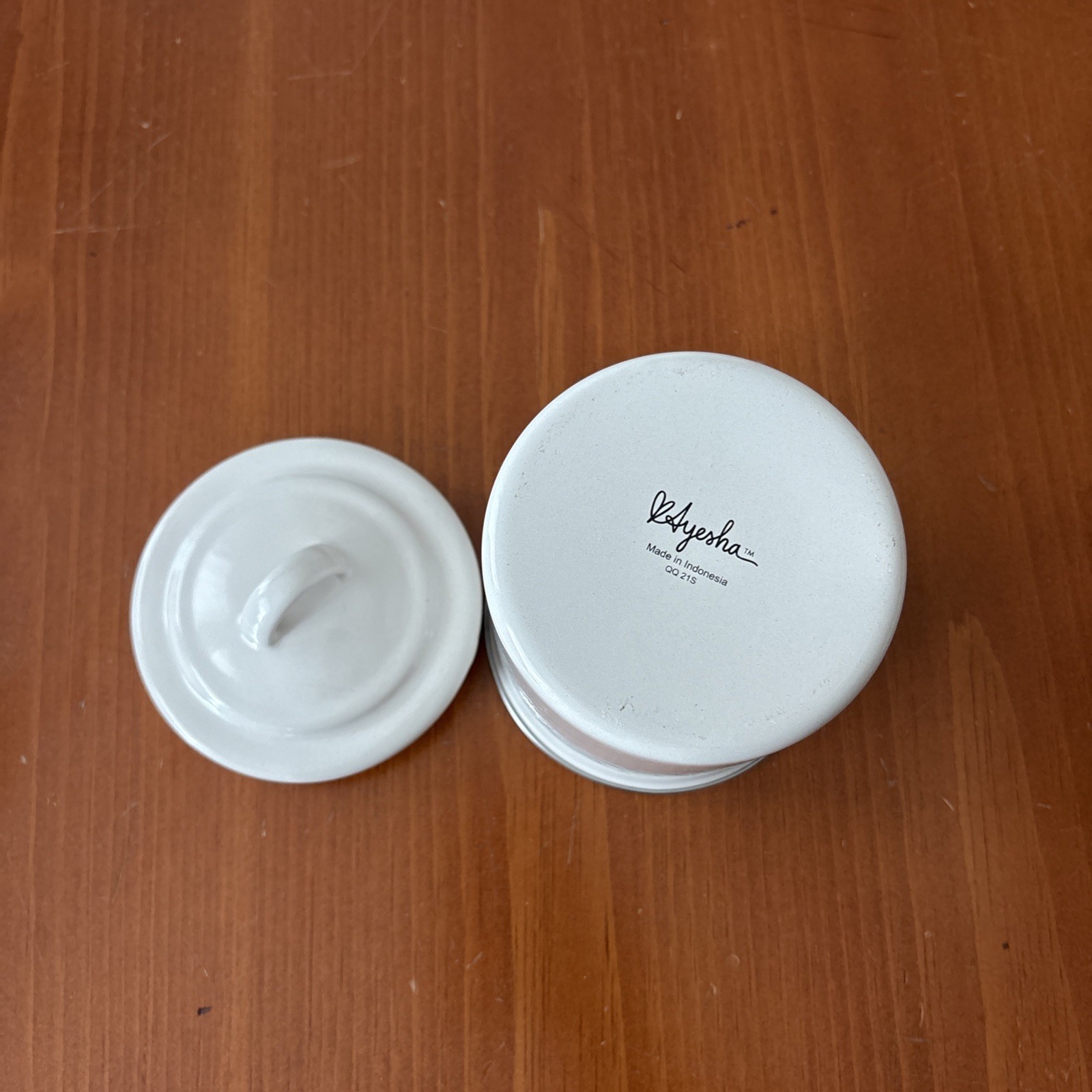 Ayesha Curry Bacon Grease Can Enamel on Steel Container Lid French Vanilla 4×4
