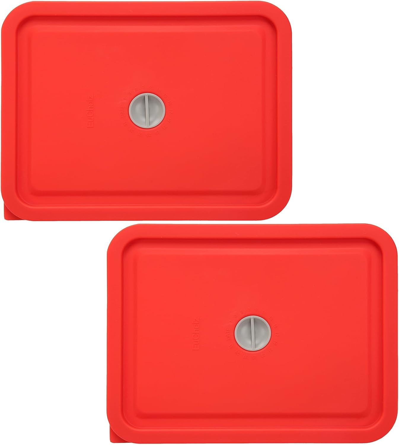 Replacement Lids for Pyrex 7211-PC 6 Cup Rectangle, Silicone Storage Cover Lid f