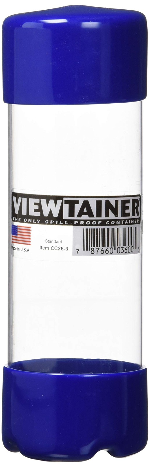 CC26-3 Storage Container, 2 by 6-Inch, Blue