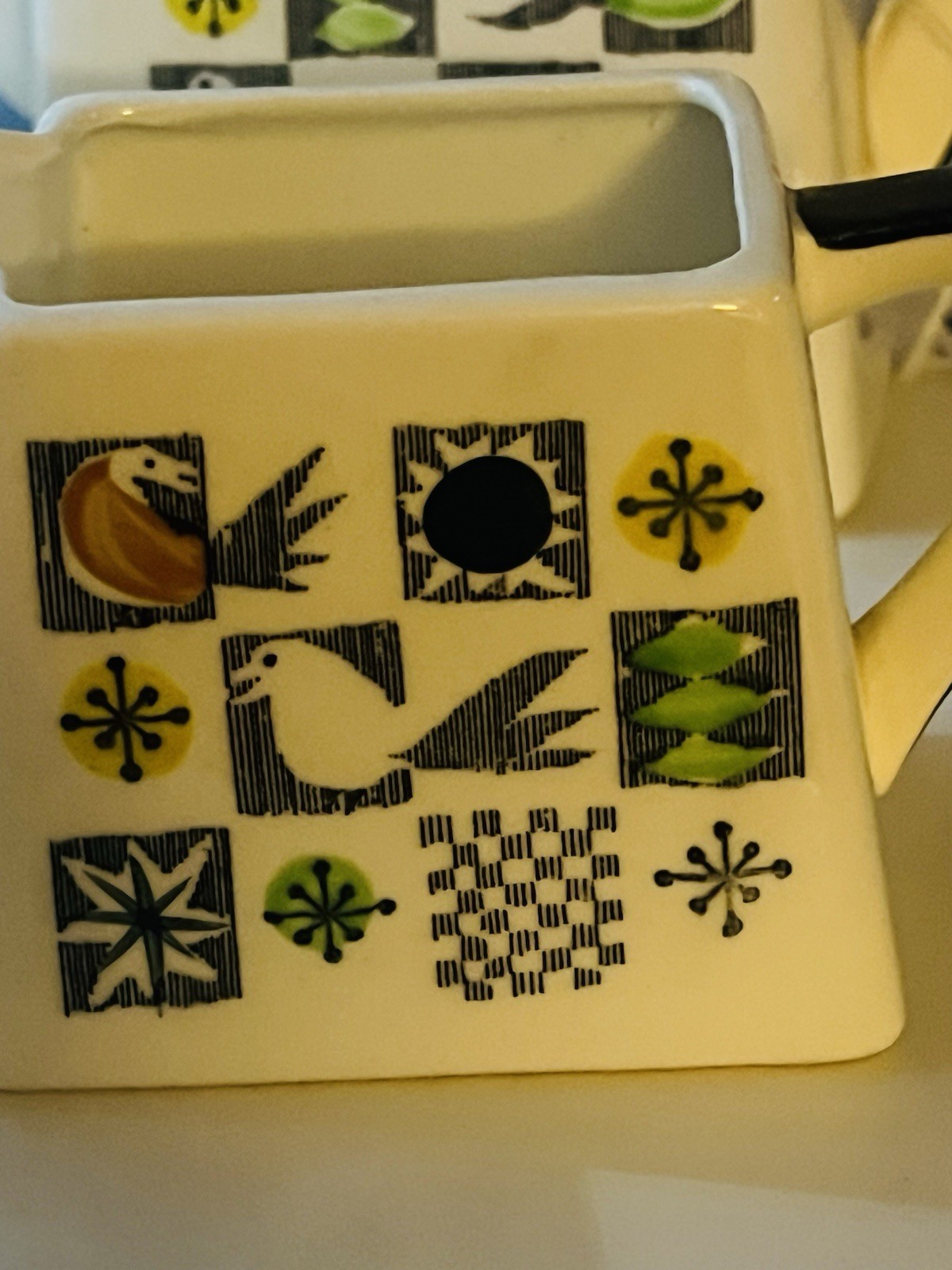 Hand Painted Kitchen Set Antique Pacific Japan Vintage Set of 4 Pacfic