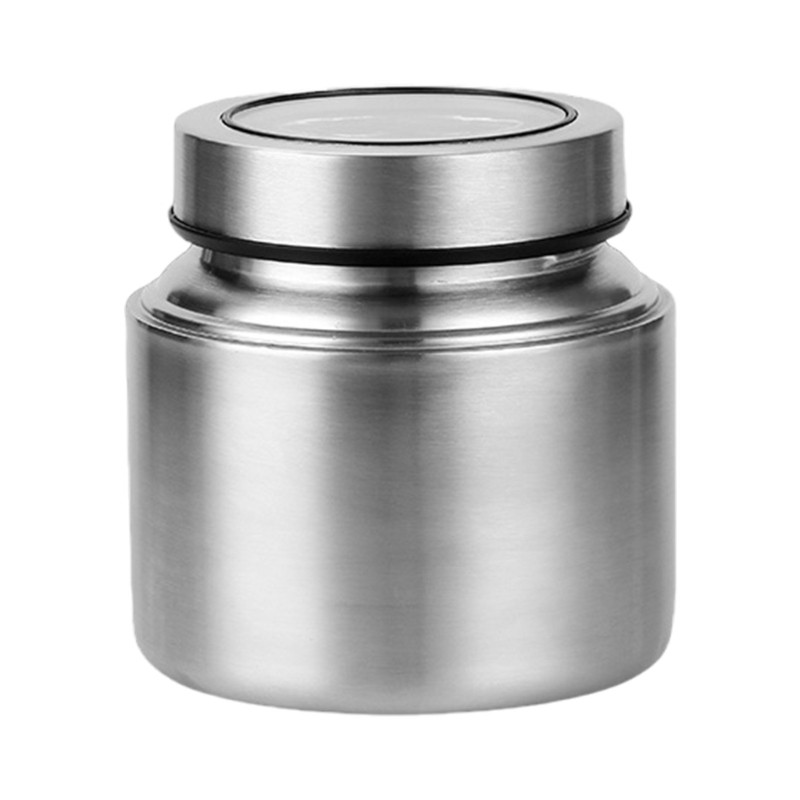 304 Stainless Steel Jar Sealed Storage Container for Teas and Coffee Bean