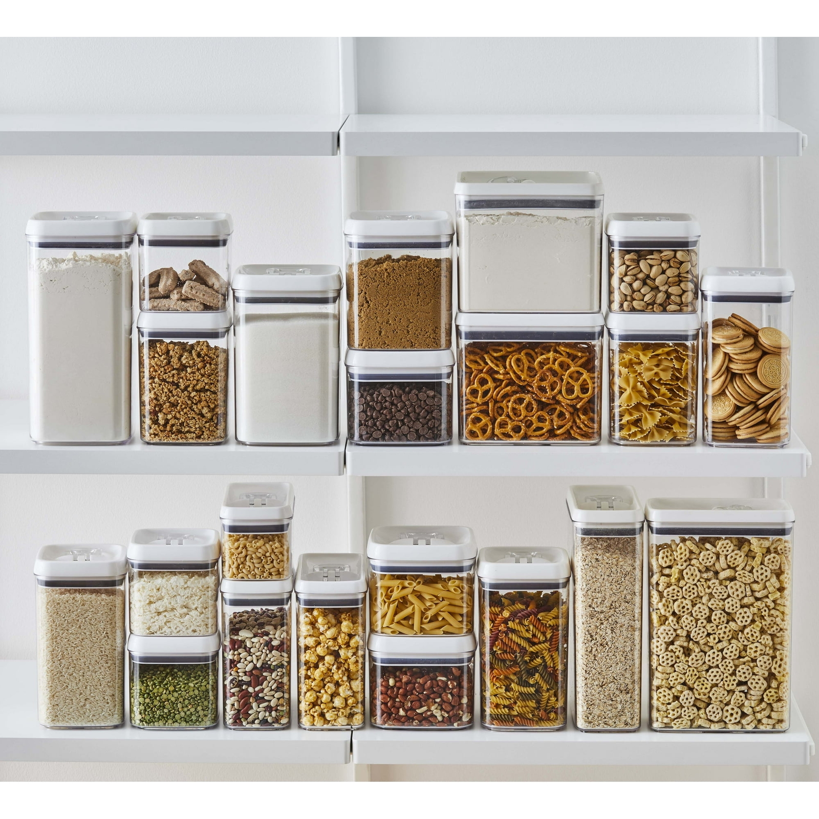 (2 pack) Canister – 17.3 Cup Flip-Tite® Rectangular Food Storage Container