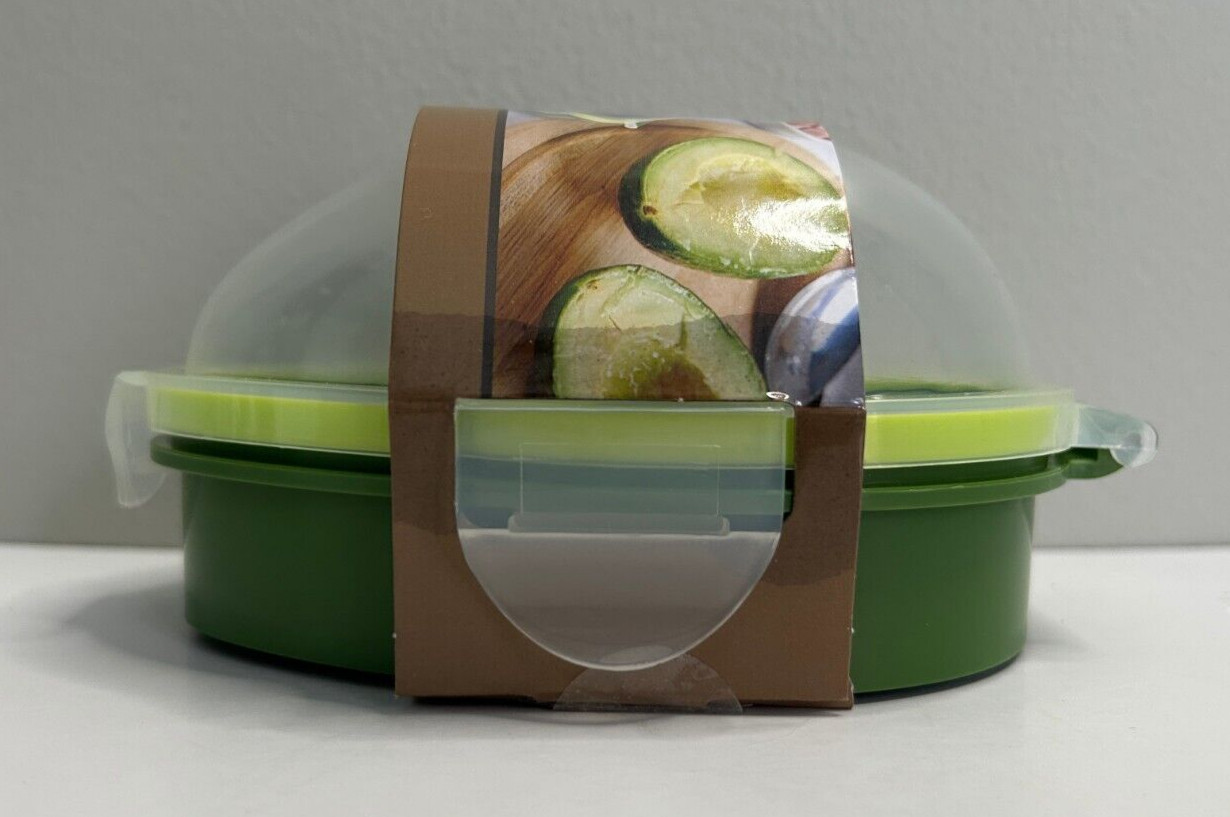 Avocado Re Usable Storage Saver Keeper Container Kitchen Gadget NEW!