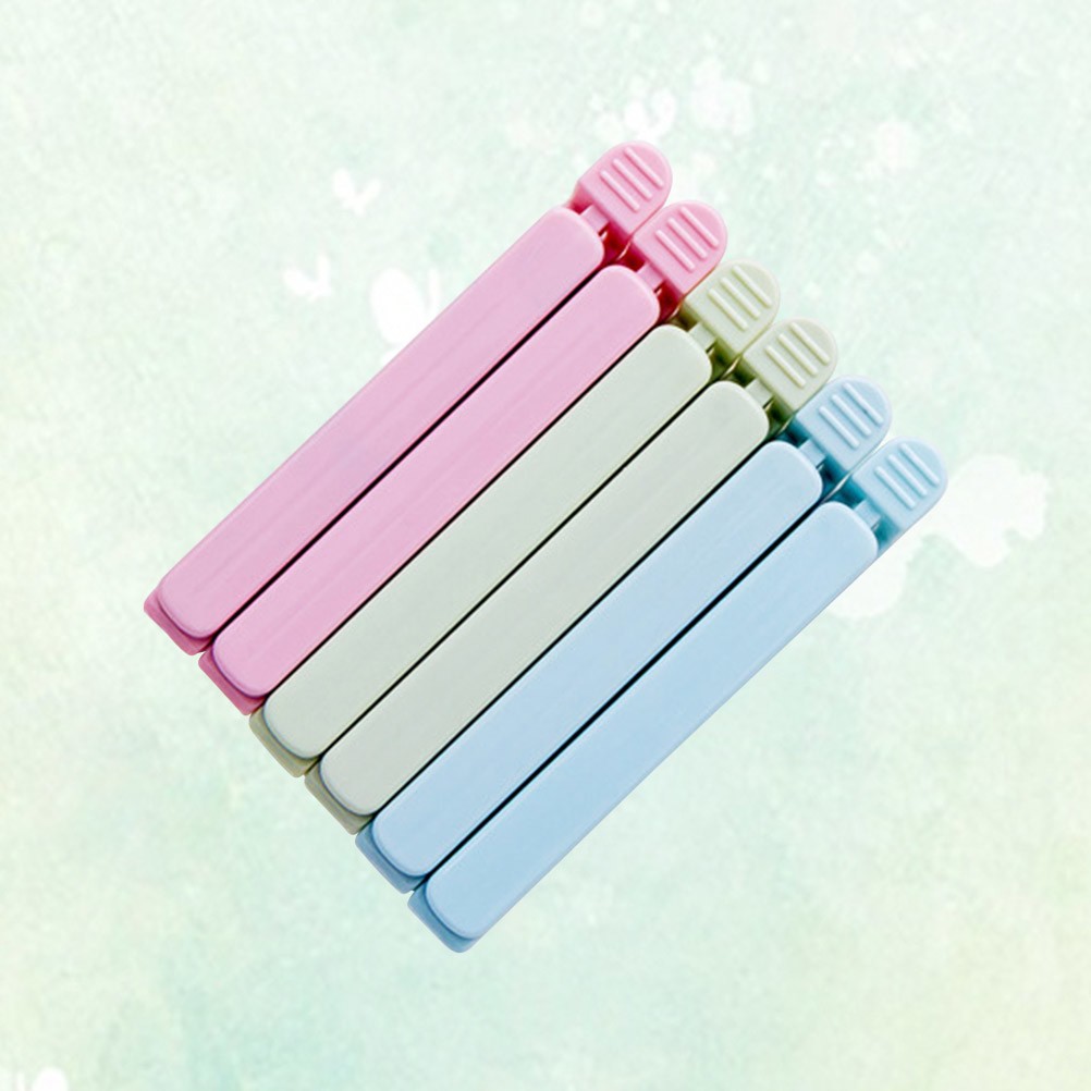 15 Pcs Bag Clip for Food Storage Reusable Sealer Clips Closure and Packaging