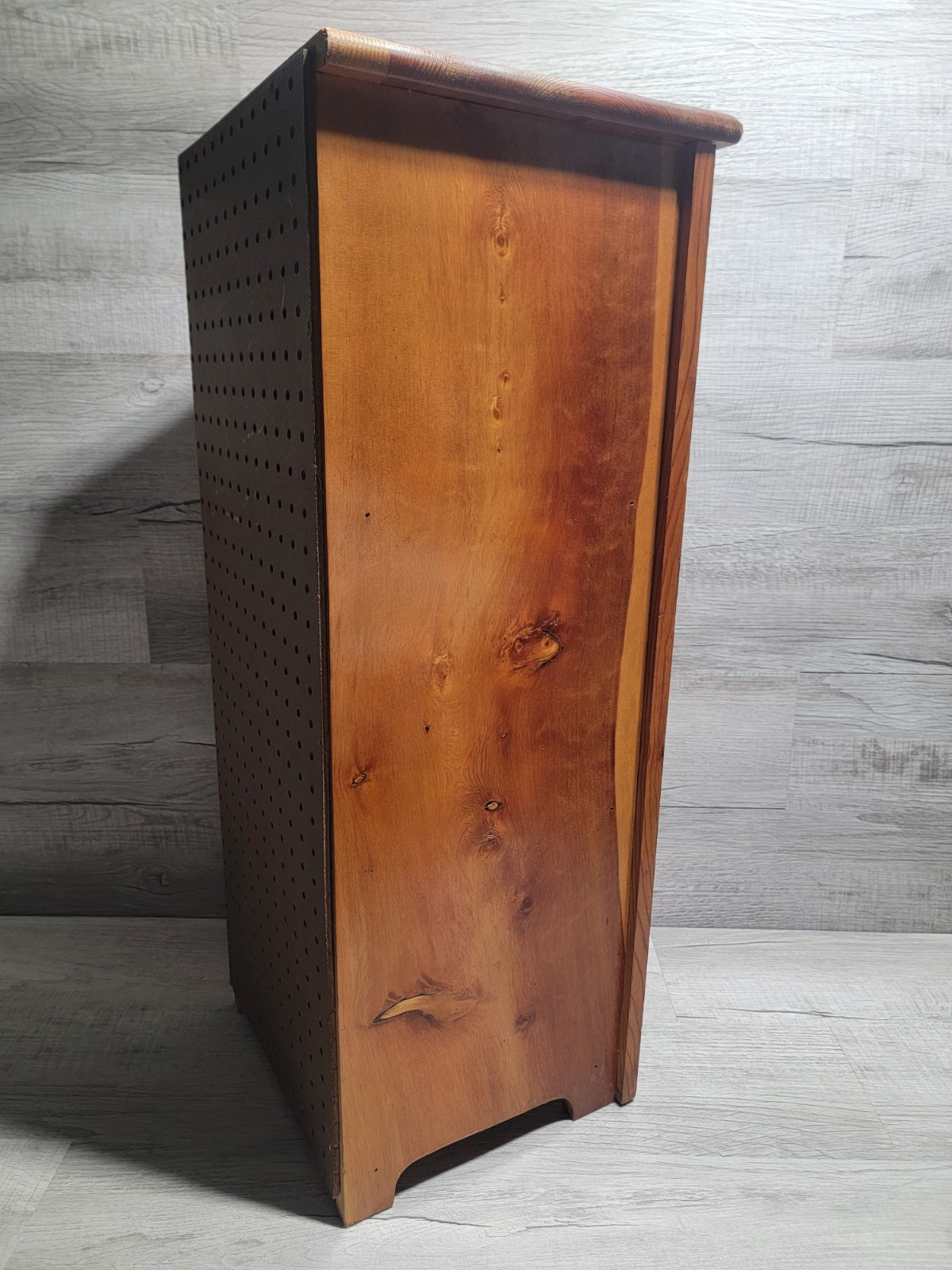 Vintage Rustic Farmhouse Wooden Potato Vegetable Storage Bin Jelly Cabinet