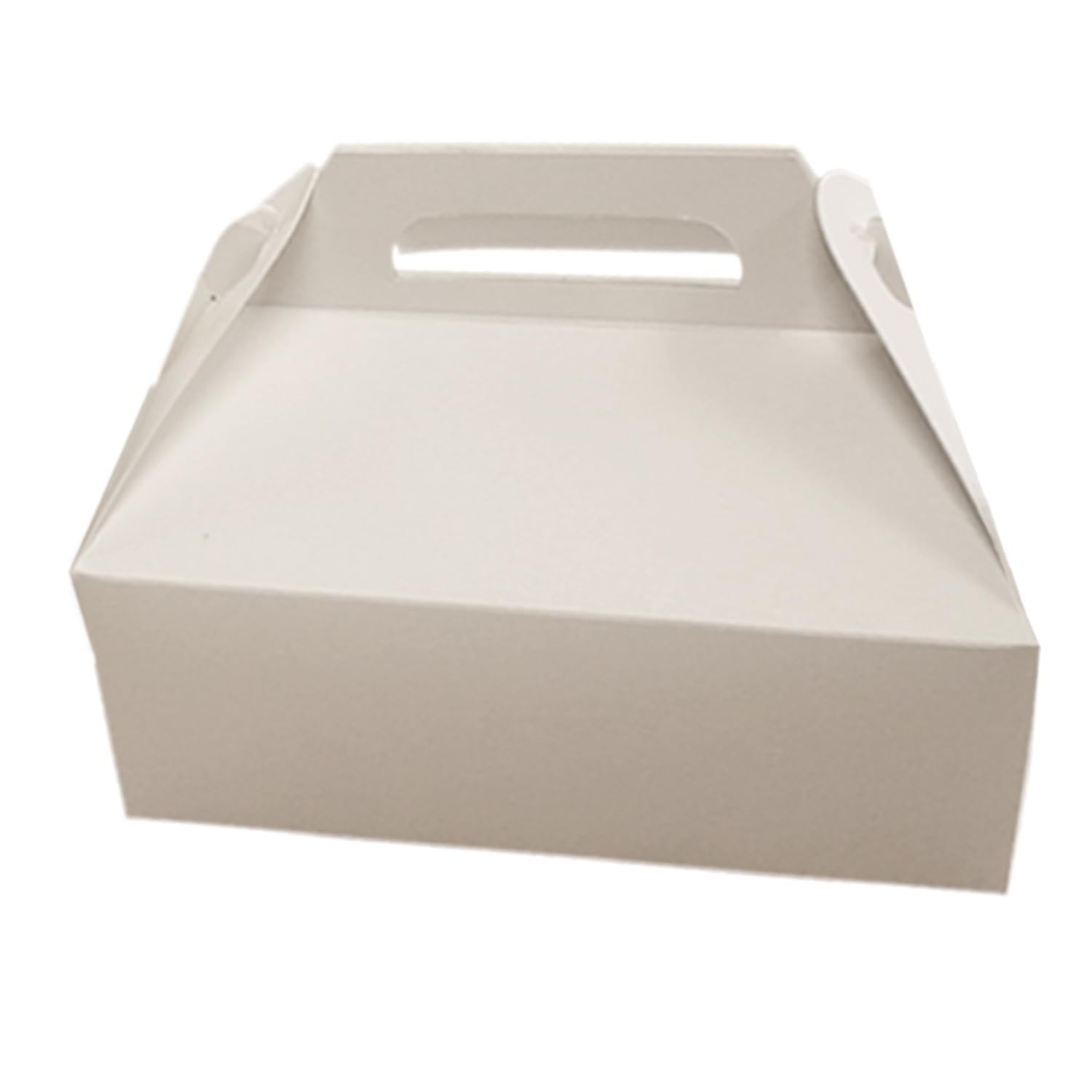 FC Meyer Packaging MeyerBarn White Glossy Chicken Gable Boxes with Handles, D…