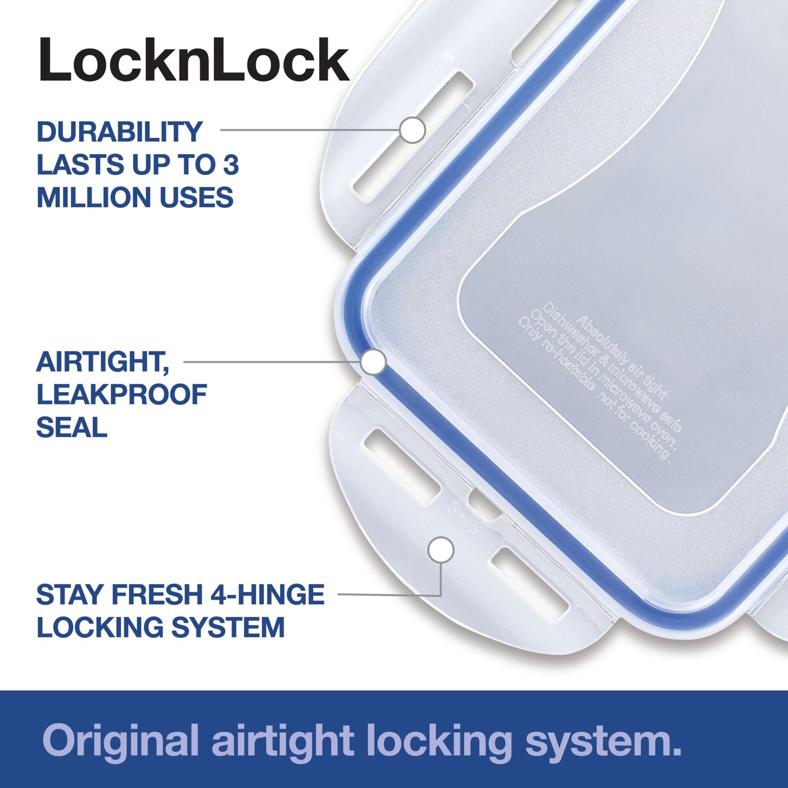 LOCK & LOCK Easy Essentials Pantry Food storage containers with lids / Pantry…