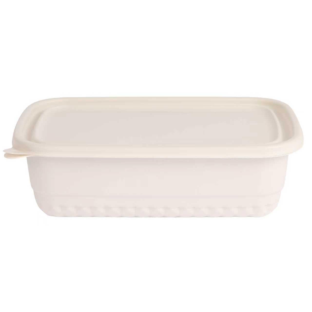 35 Pcs Reusable Lunch Boxes 32oz Plant-based Oil-Proof Salad Bowls for Meal P…
