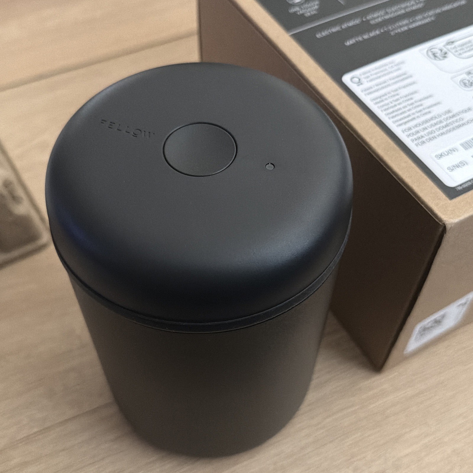 Fellow Atmos Electric Vacuum Canister & Storage Container – Airtight Coffee &…