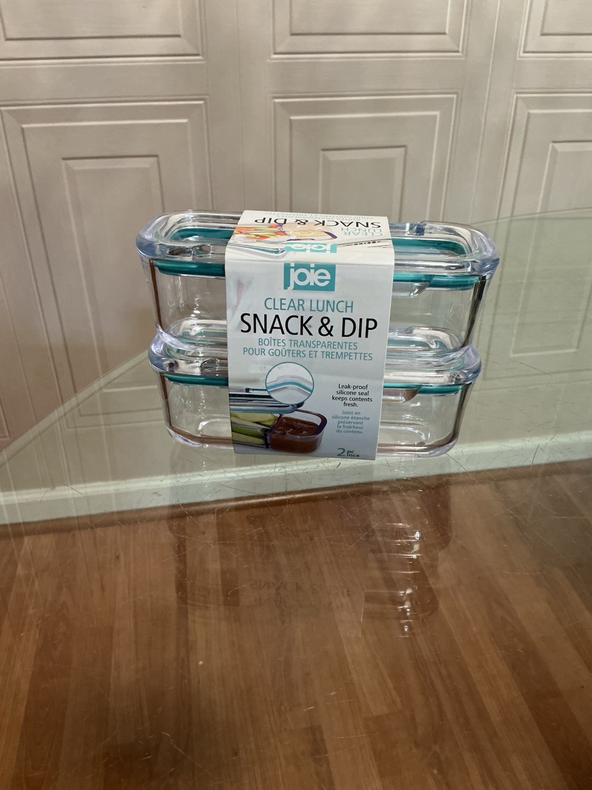 Joie Meal Meal Seal Snack & Dip Container, Set of 2 (clear ) –