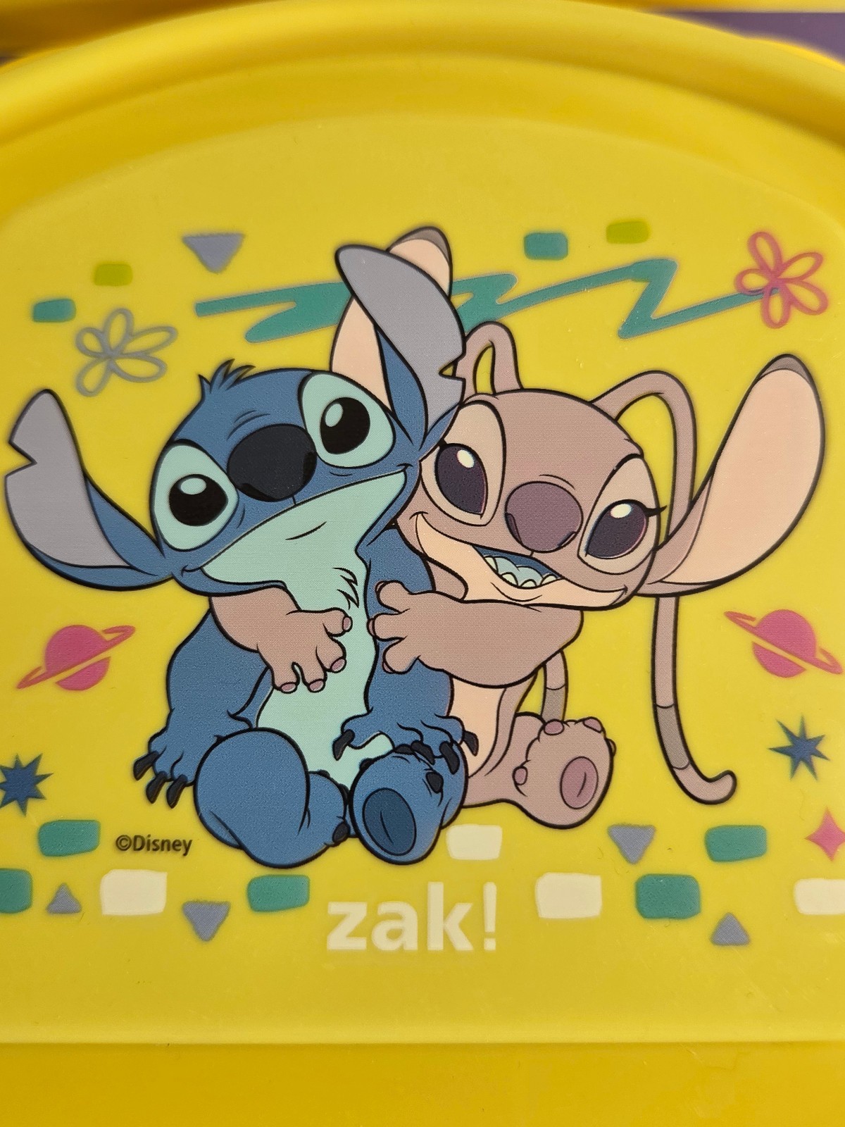 Set 3 Disney LILO & STITCH Sandwich Holders Snack Packer lunch box bread Contain