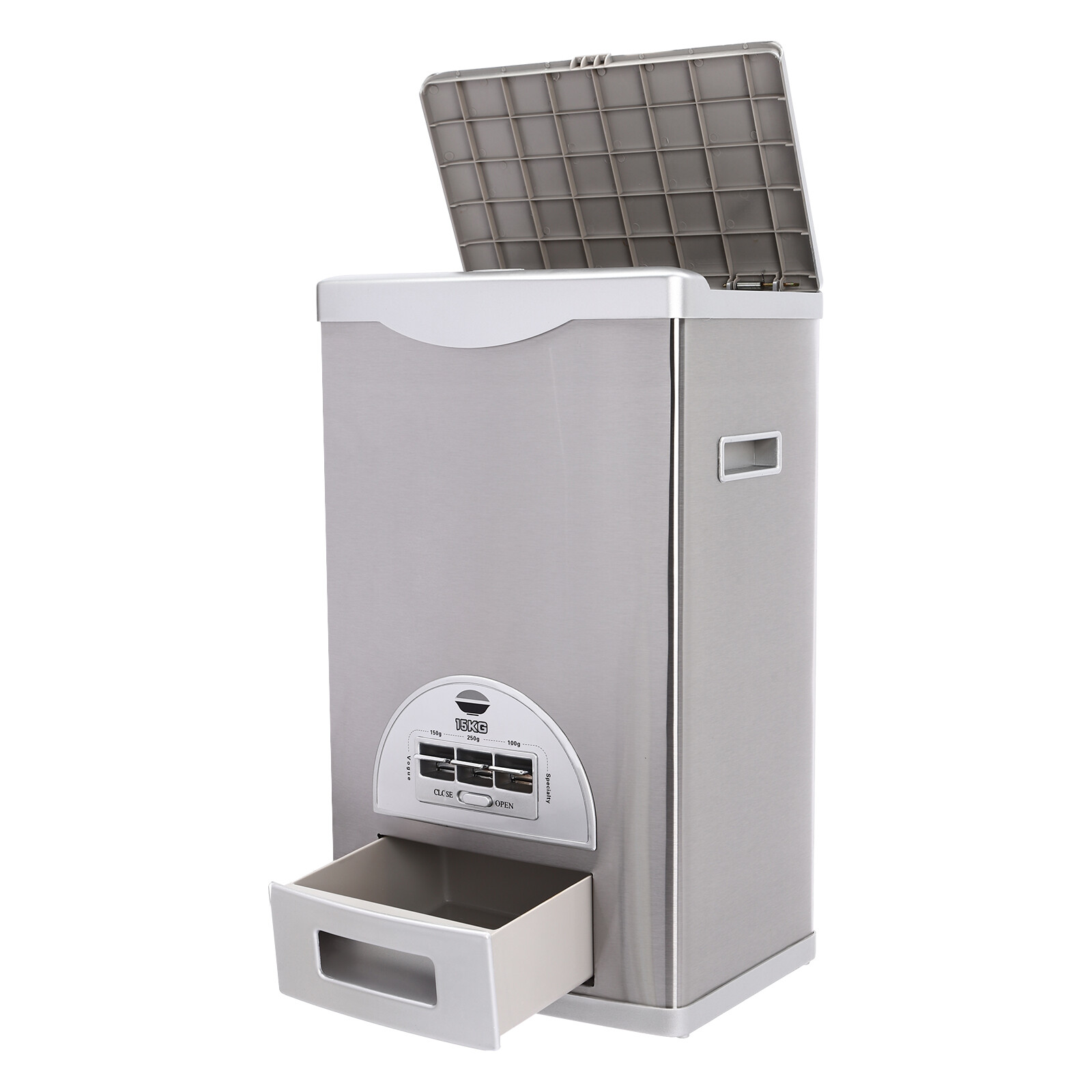 Rice Dispenser 15kg/33lbs Capacity Large Storage Container Food Storage Tank