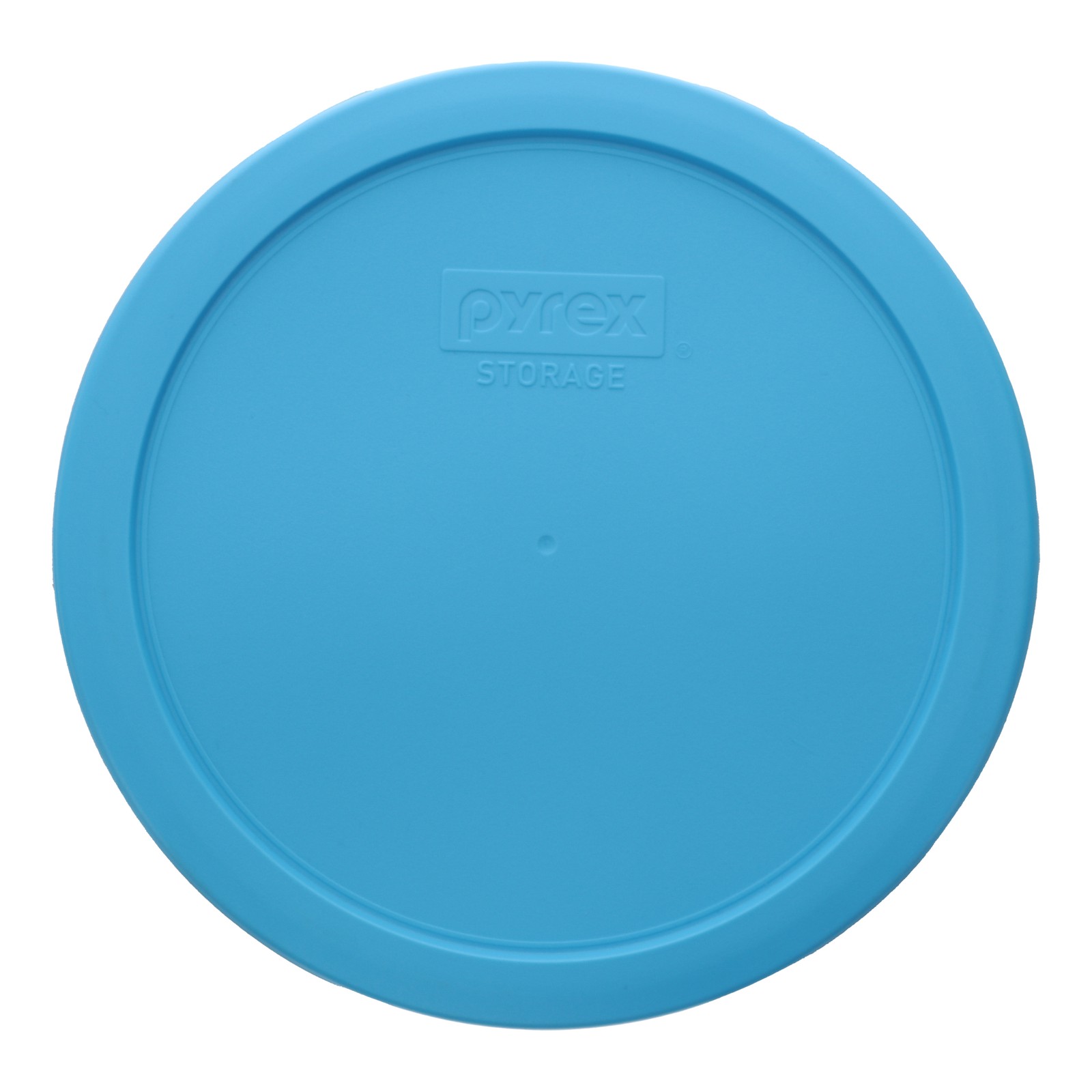 Pyrex 7402-PC 6/7-Cup Bright Blue Pantone Food Storage Lids (2-Pack)