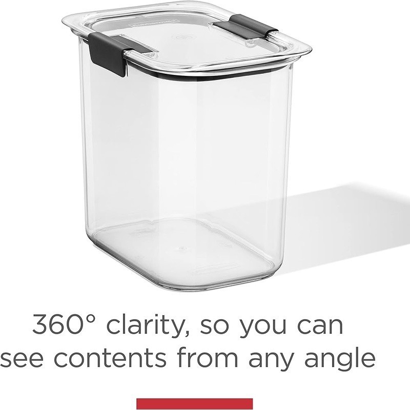High Capacity Airtight Modular Storage Container BPA Free Easy Clean Plastic New