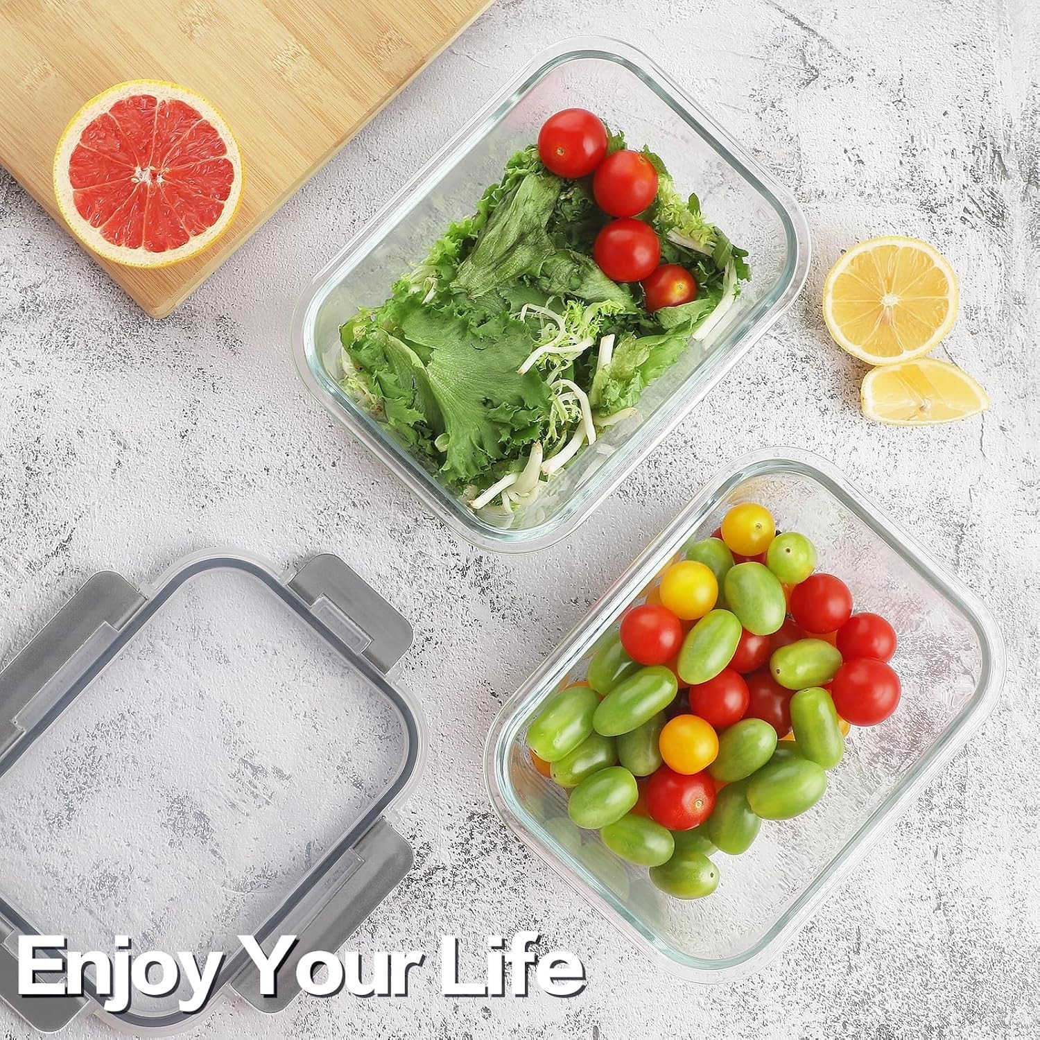 Versatile Glass Food Storage Containers – 24-Piece Set, Oven Safe & BPA-Free