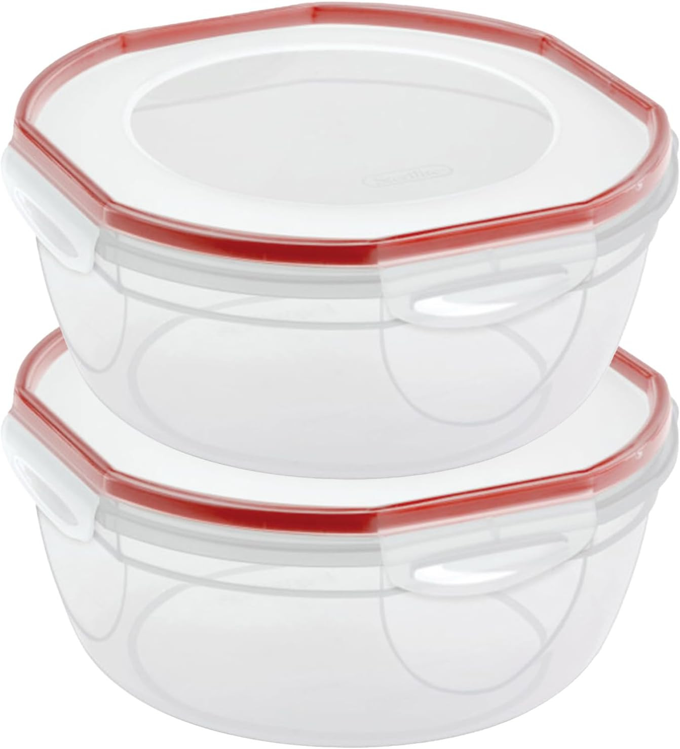 Ultra-Seal 8.1 Qt Bowl, Large Airtight Food Storage Container, Latching Lid, Mic