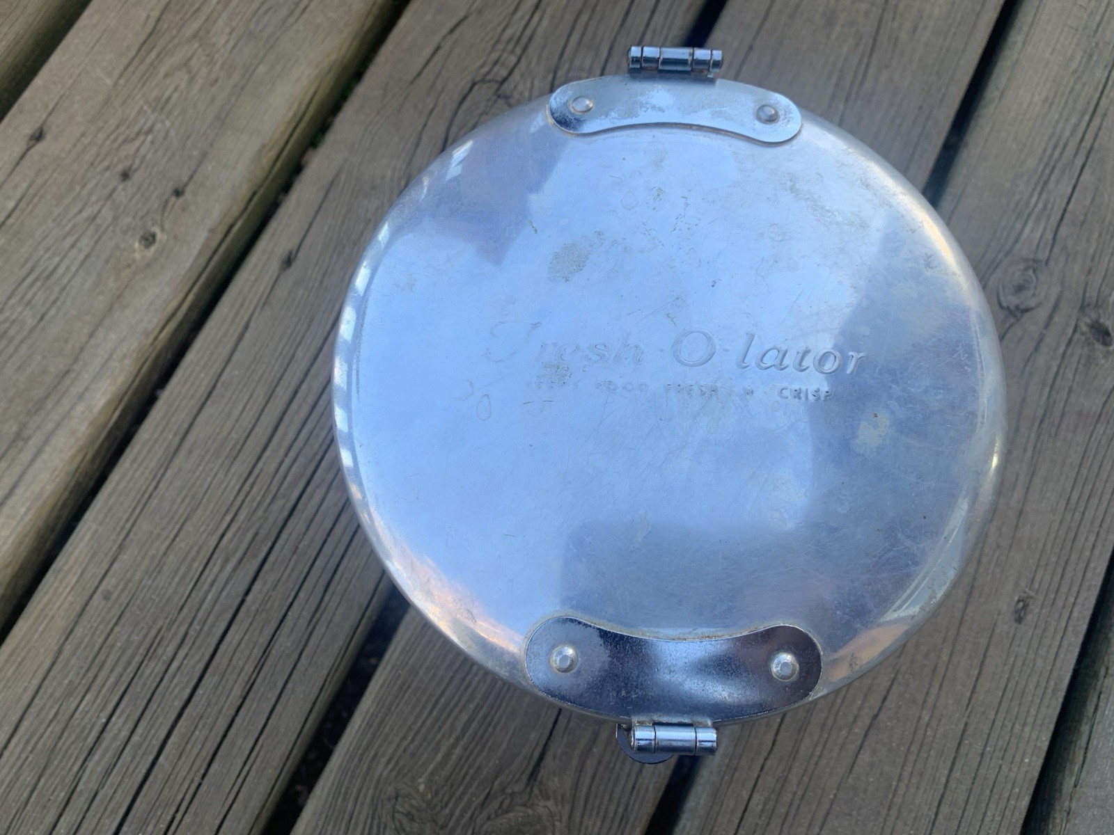 Fresh-O-Later Aluminum Kitchen Container Keg Style Rubber Gasket Coffee Sugar