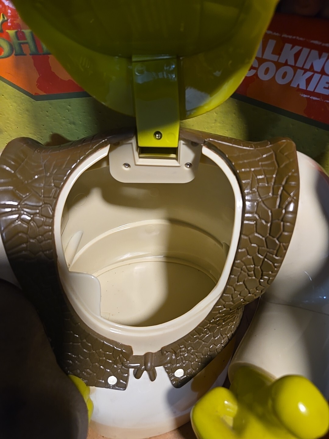 Rare Shrek & Donkey 2004 Talking Cookie Jar 2 Speaker Tested Working Condition