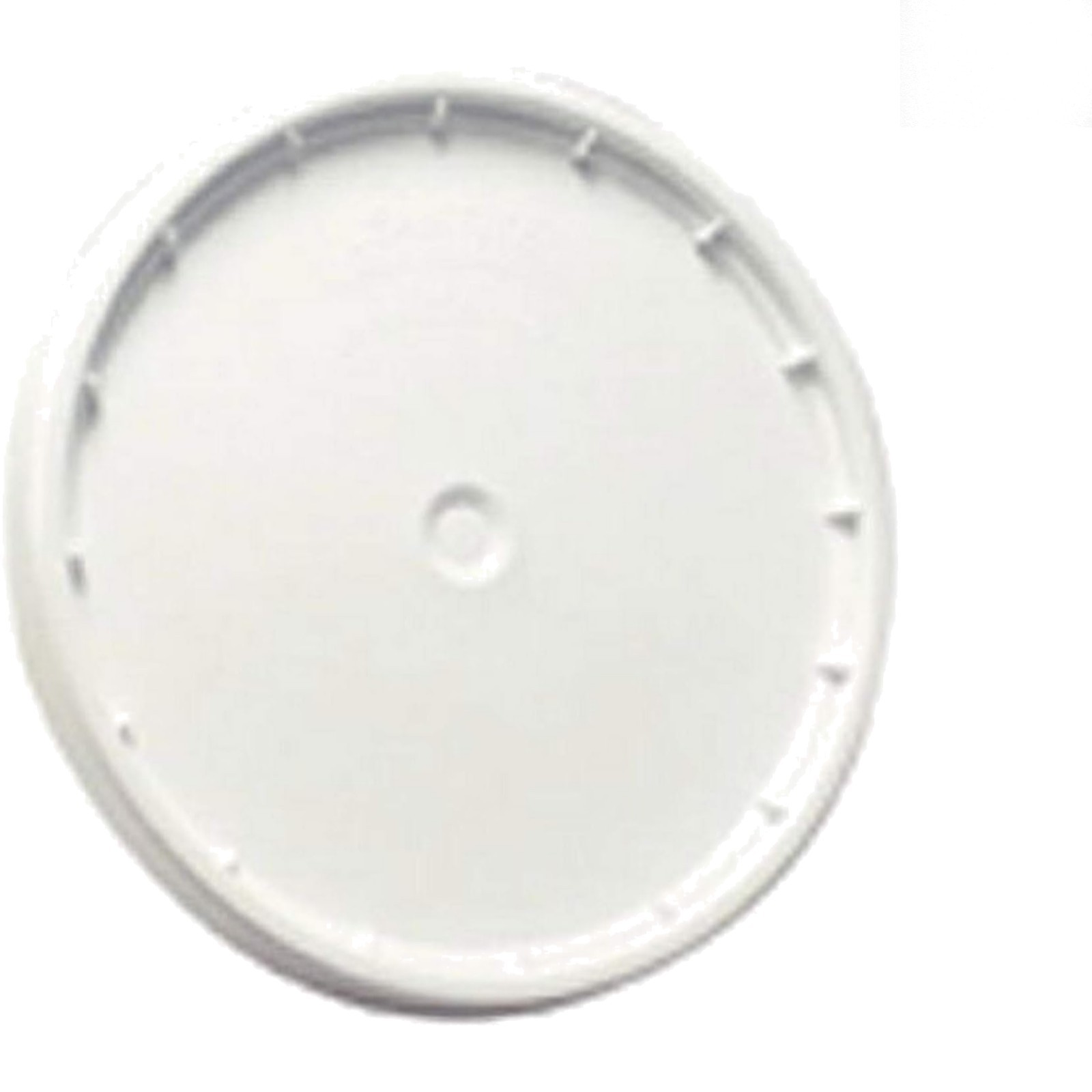 5-Gallon White Plastic Pail Lid with Superior Grip Rope Handle – American Made
