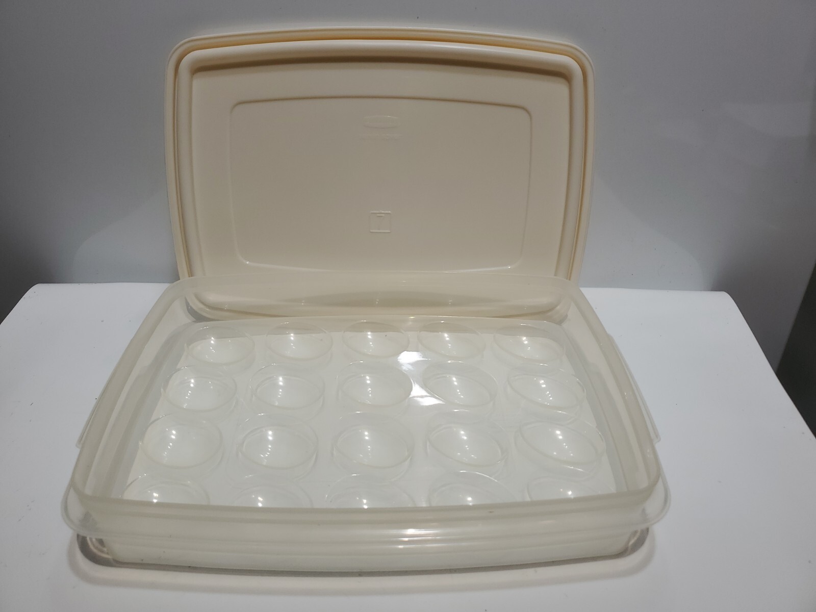 Rubbermaid Servin’ Saver Deviled Egg Keeper Container #0070 #7 Lid