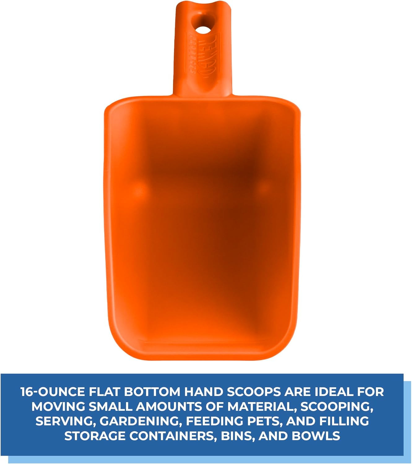 Vikan Remco 63007 Color-Coded Plastic Hand Scoop – Bpa-Free Food-Safe Kitchen Ut