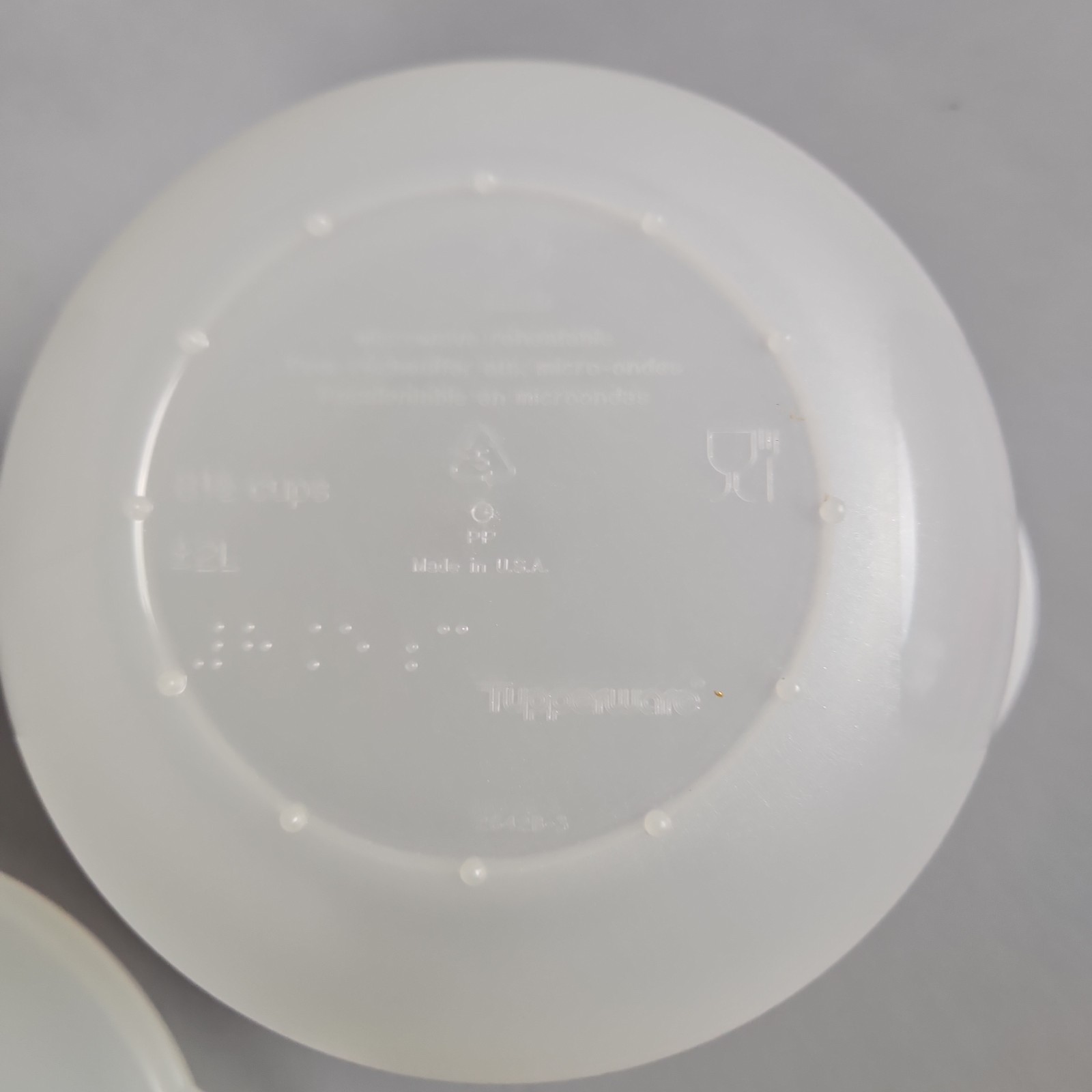 Tupperware Crystalwave Microwave Set Bowls 4.25/6.25/8.5 Cup Colander/Steamer