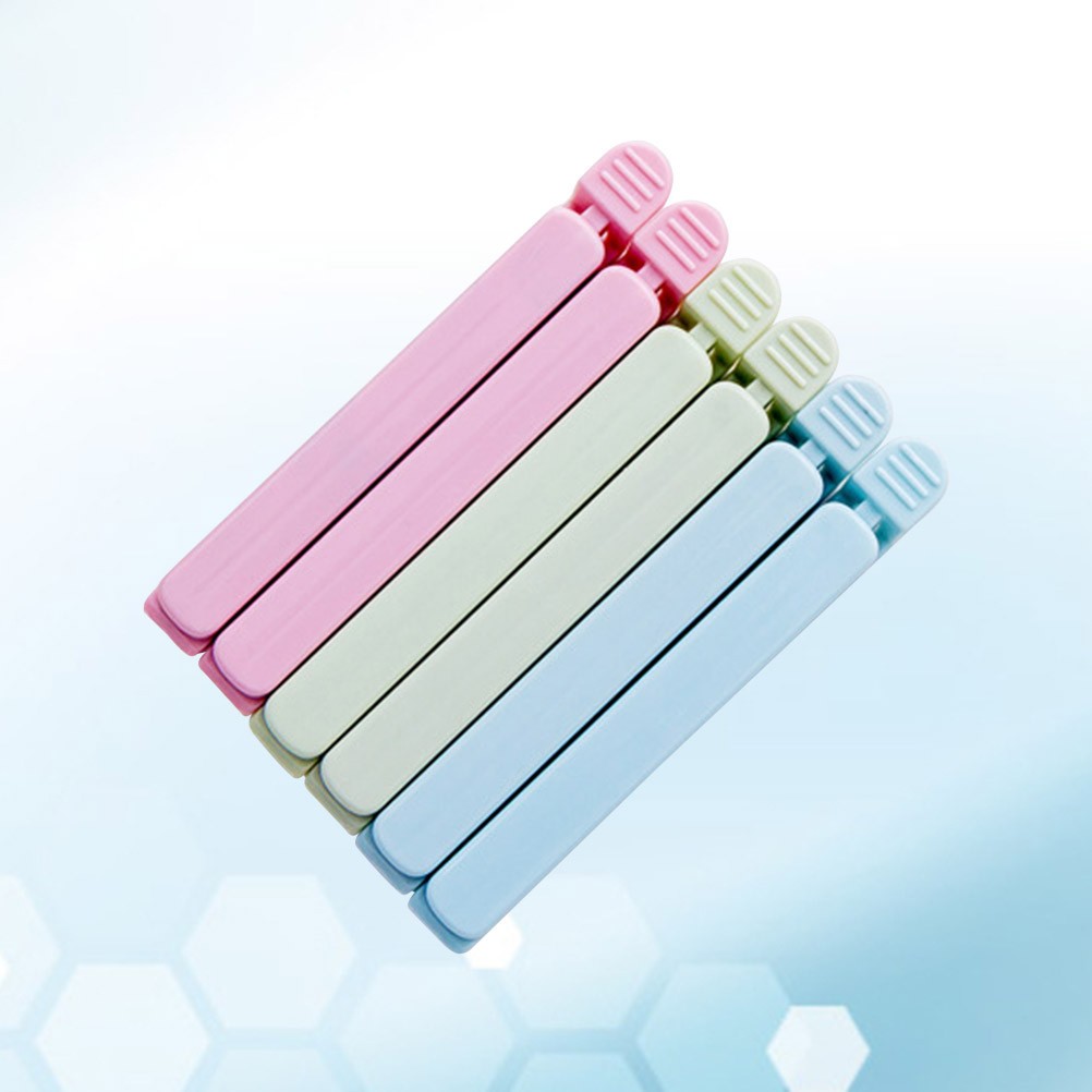 15 Pcs Bag Clip for Food Storage Reusable Sealer Clips Closure and Packaging