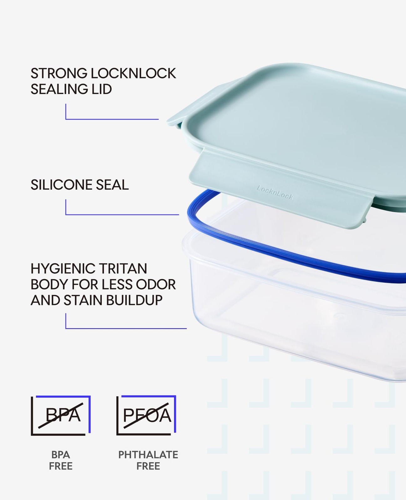 -Plus Plastic Food Storage Container | Airtight Plastic Food Storage Containe…