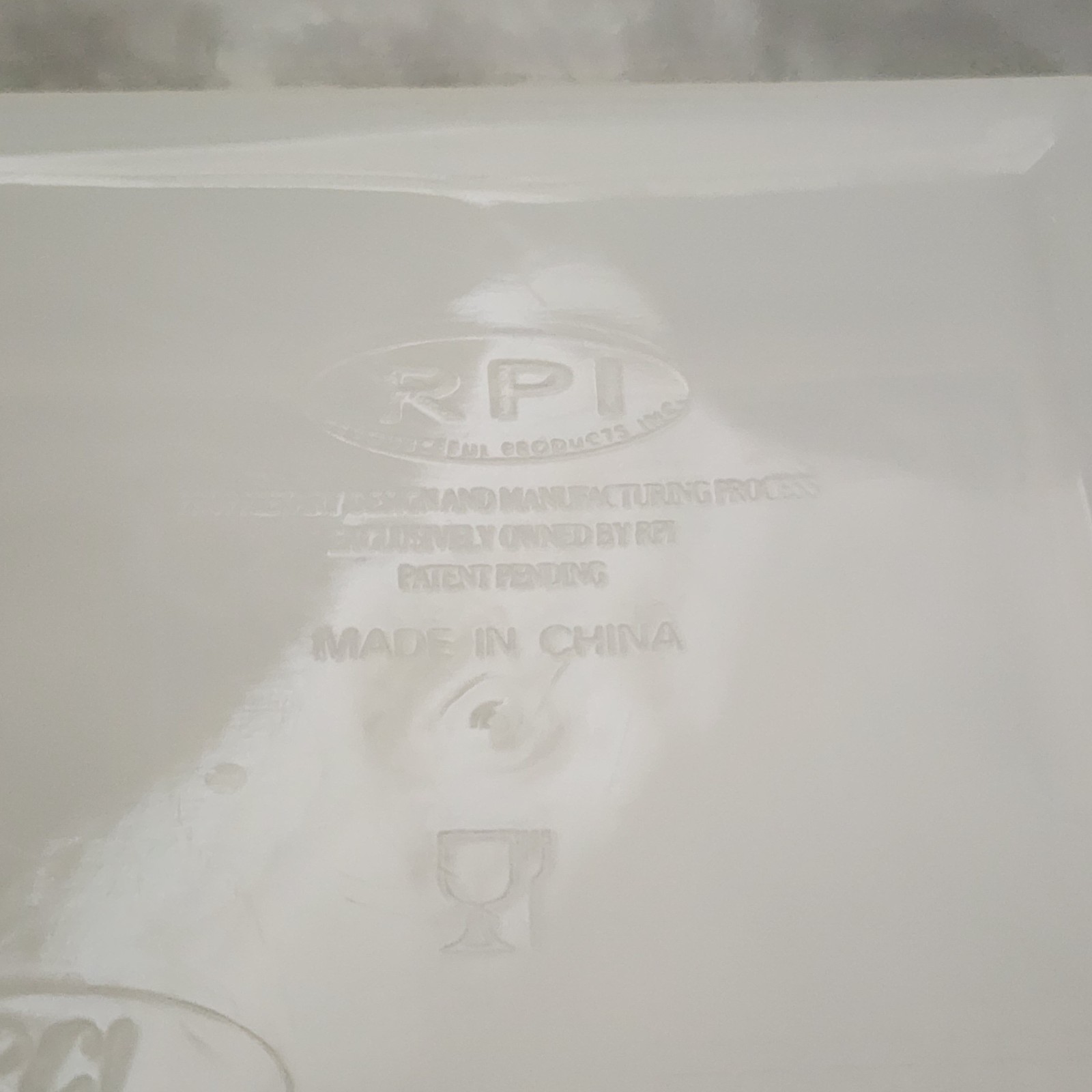 Vintage RPI Trendtex Sandwich Shaped Keeper – Hinged Lid – Clear Plastic – Rare