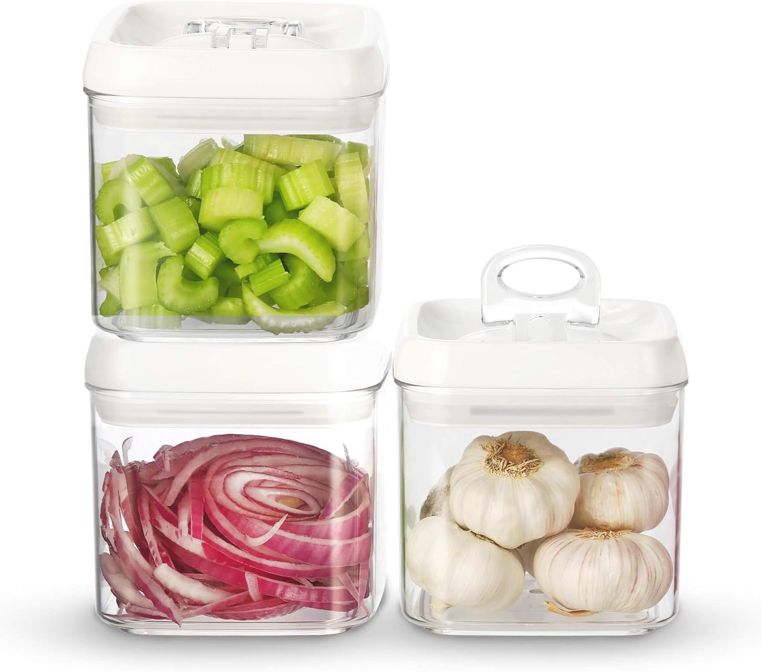 Flip Tite Food Storage Container 5″ LARGE Size Airtight Lid Lock Top
