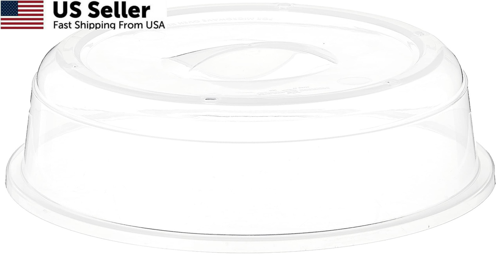 Nordic Ware BPA-free and Melamine Free Plastic Splatter 10-Inch, Clear