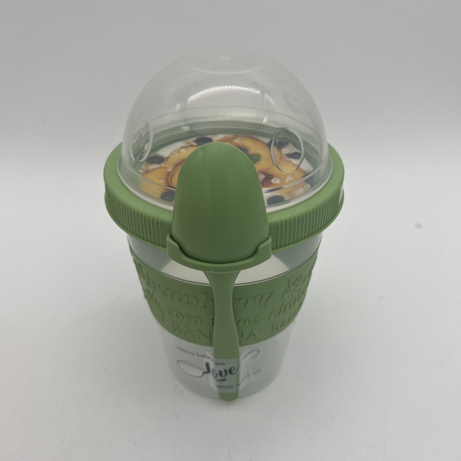 CRYSTALIA Breakfast On the Go Cups Take and Go Yogurt Cup with Topping Cereal…