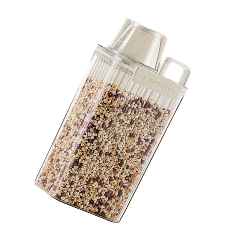 Practical Storage Box Convenient Rice Bucket Household Organization