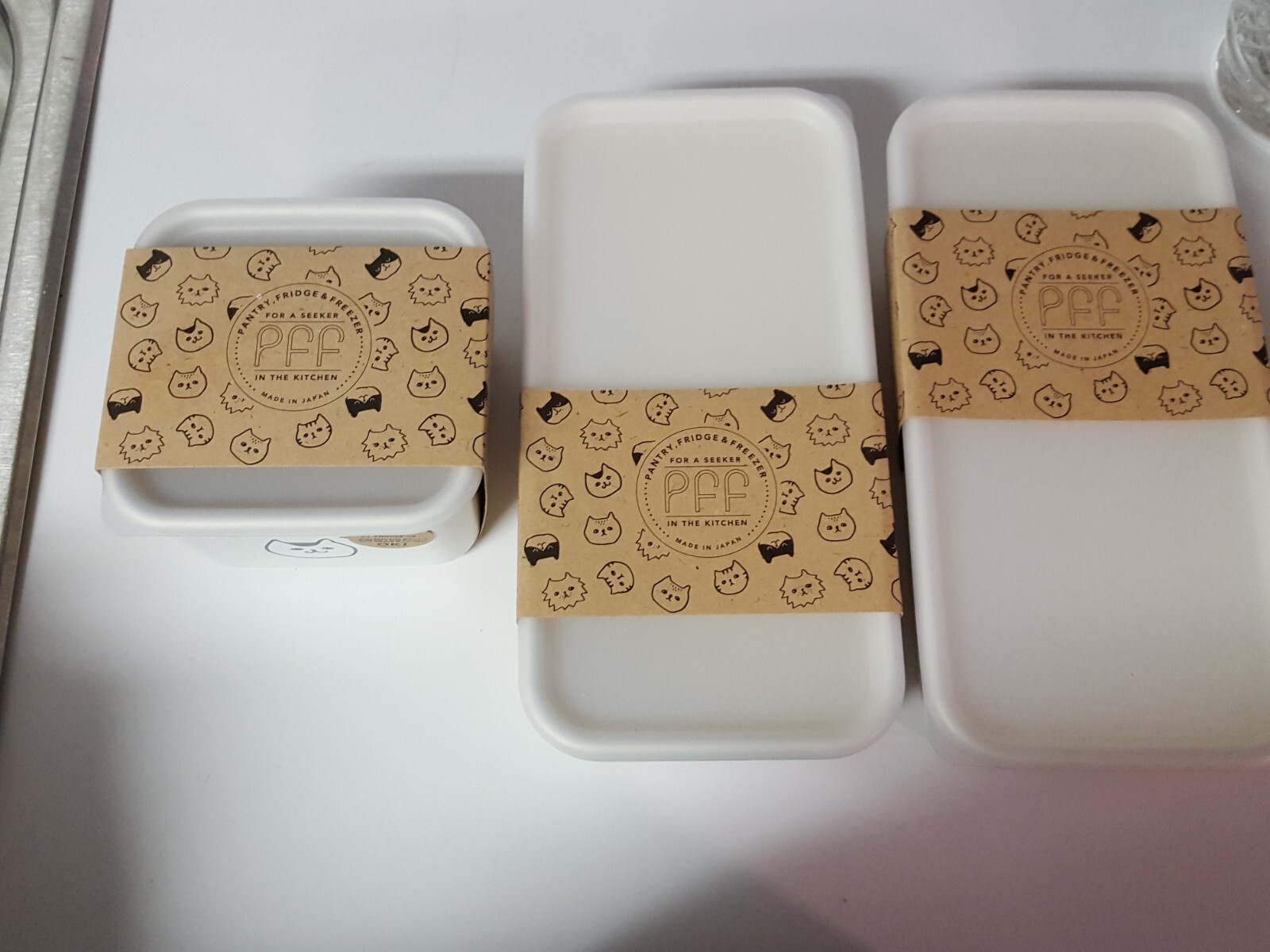 Set Of 3 Food Storage Containers – Pantry, Fridge, Freezer – Made In Japan