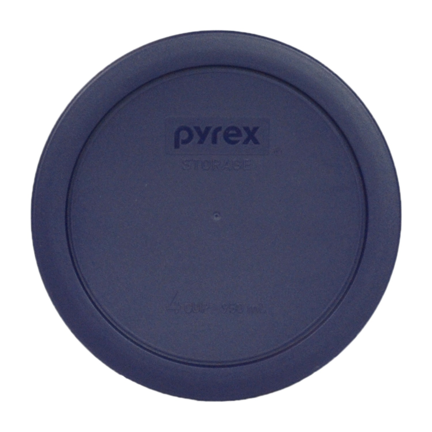 Pyrex 7 Lid 1-cup, 2-cup, 4-cup, and 6/7-cup Dark Blue Bundle