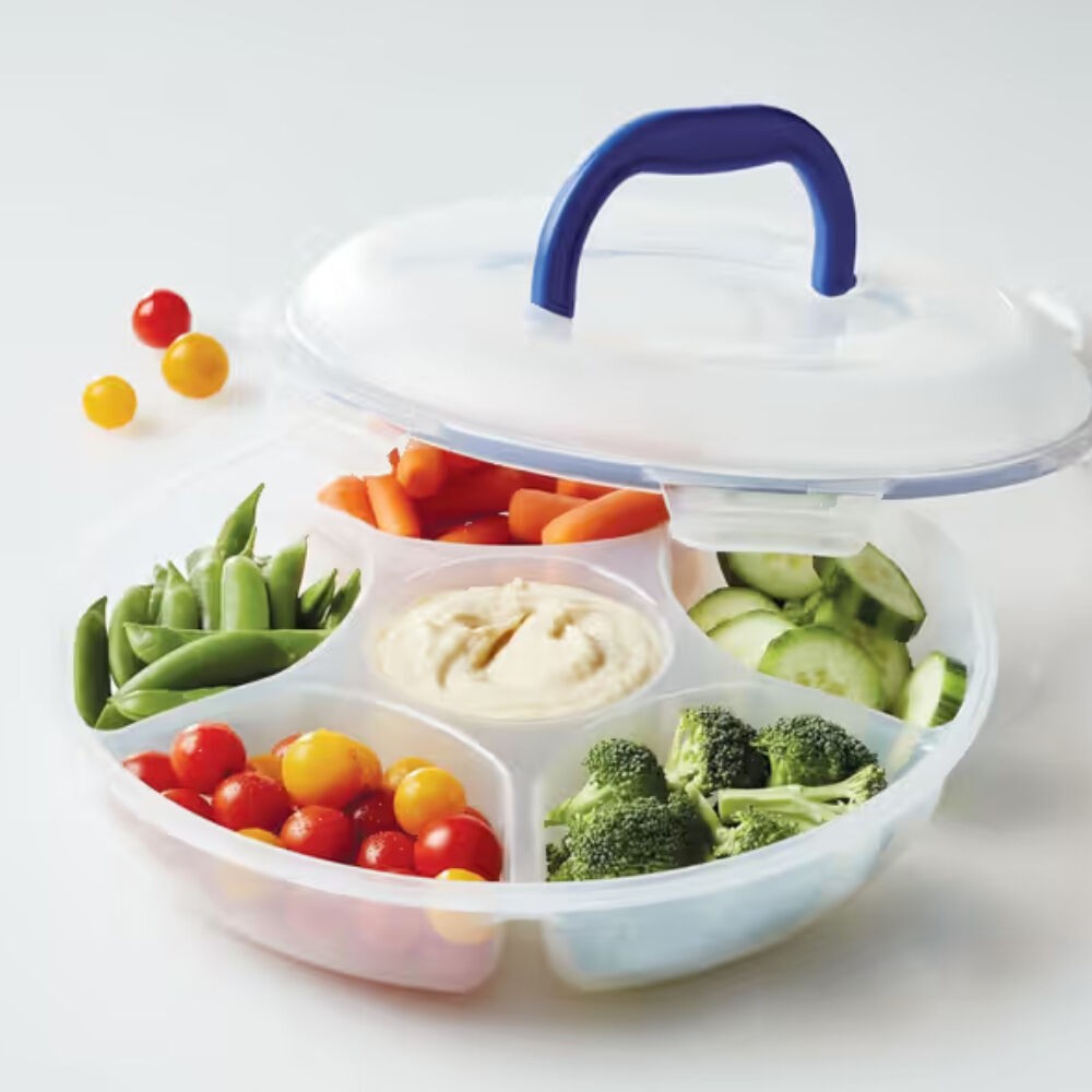 Chip n Dip Round Divider – 2.3L